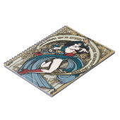 Wonder-Woman Art Nieuw Panel Panel Notitieboek (Linkerzijde)