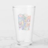 Wonder Woman, Batgirl & Harley Quinn Holiday Glas (Achterkant)