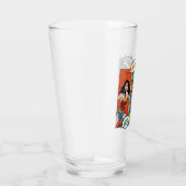 Wonder Woman, Batgirl & Harley Quinn Holiday Glas (Rechts)