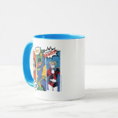 Wonder Woman, Batgirl & Harley Quinn Holiday Mok (Voorkant links)