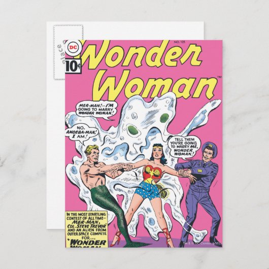 Wonder Woman Battle Prize Briefkaart (Voorkant / Achterkant)