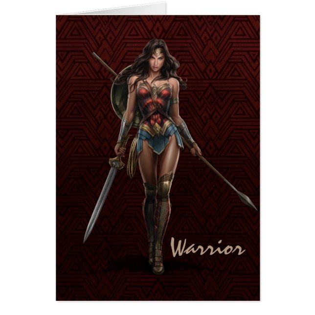 Wonder Woman Battle Ready Comic Art (Voorkant)