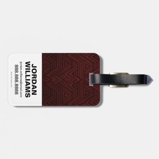 Wonder Woman Battle Ready Comic Art Bagagelabel (Achterkant horizontaal)