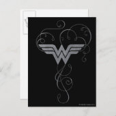 Wonder Woman | Beauty Bliss Logo Briefkaart (Voorkant / Achterkant)