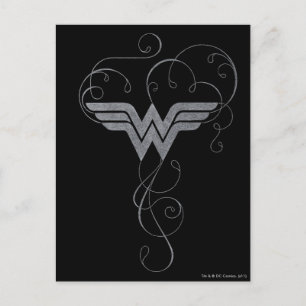 Wonder Woman Beauty Bliss Logo Briefkaart