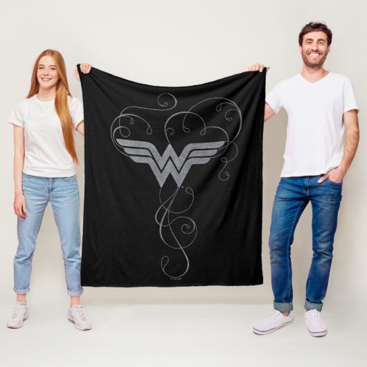 Wonder Woman | Beauty Bliss Logo Fleece Deken (In situ)