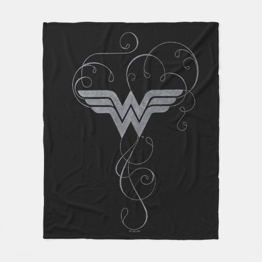 Wonder Woman | Beauty Bliss Logo Fleece Deken (Voorkant)