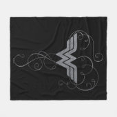 Wonder Woman | Beauty Bliss Logo Fleece Deken (Voorkant (Horizontaal))