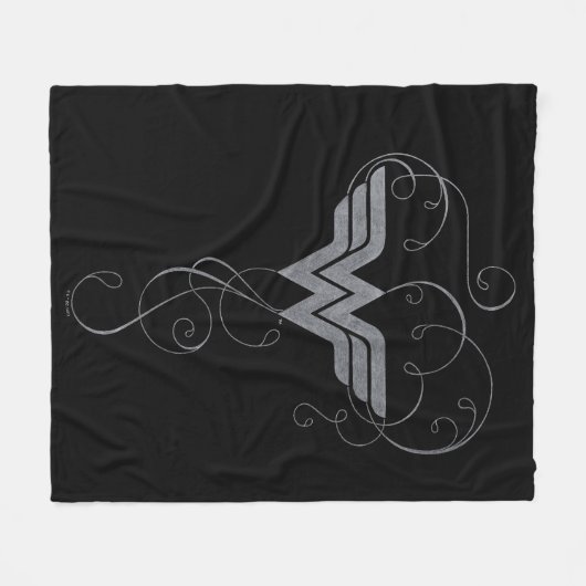 Wonder Woman | Beauty Bliss Logo Fleece Deken (Voorkant (Horizontaal))