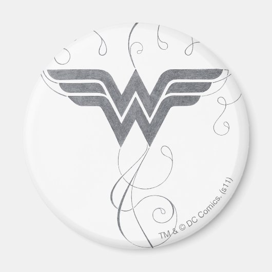 Wonder Woman | Beauty Bliss Logo Magneet (Voorkant)