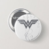 Wonder Woman | Beauty Bliss Logo Ronde Button 5,7 Cm (Voorkant /achterkant)
