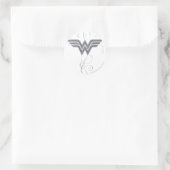 Wonder Woman | Beauty Bliss Logo Ronde Sticker (Tas)