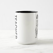 Wonder Woman Black & White Pose Mok (Midden)