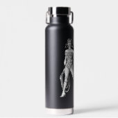 Wonder Woman Black & White Pose Waterfles (Voorkant)