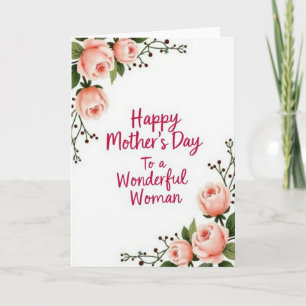 Wonder Woman Bloemkaart Kaart