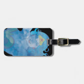 Wonder Woman Blue Sky Silhouette Bagagelabel (Voorkant horizontaal)