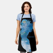 Wonder Woman Blue Sky Silhouette Schort (Gedragen)