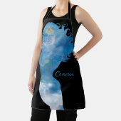 Wonder Woman Blue Sky Silhouette Schort (Insitu)