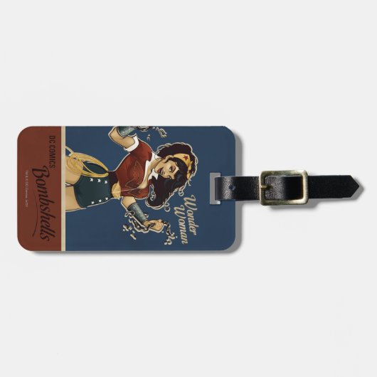 Wonder Woman Bombshell Bagagelabel (Voorkant horizontaal)