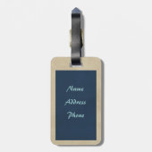 Wonder Woman Bombshell Bagagelabel (Achterkant verticaal)