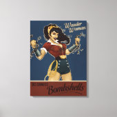 Wonder Woman Bombshell Canvas Afdruk (Voorkant)