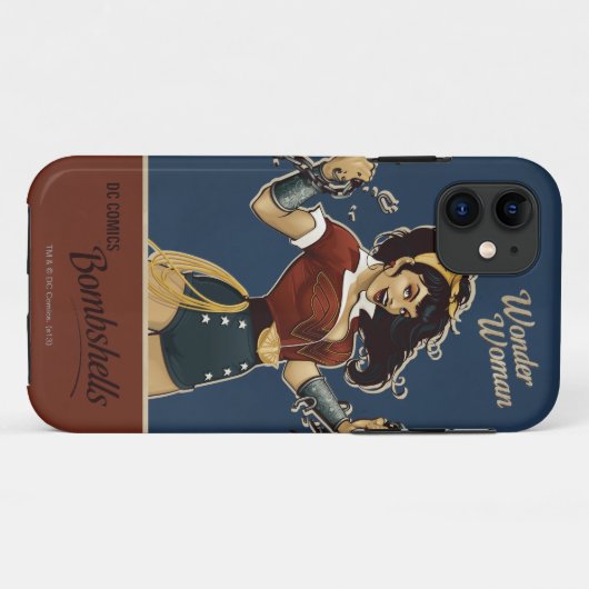 Wonder Woman Bombshell Case-Mate iPhone Case (Achterkant (horizontaal))