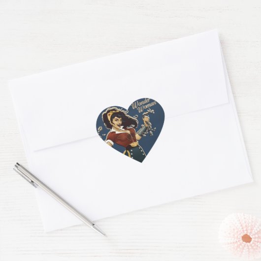 Wonder Woman Bombshell Hart Sticker (Envelop)