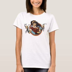 Wonder Woman Bombshell Name Graphic T-shirt