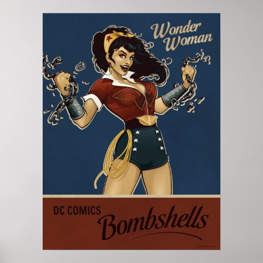 Wonder Woman Bombshell Poster (Voorkant)