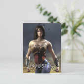 Wonder Woman Briefkaart (Staand voorkant)