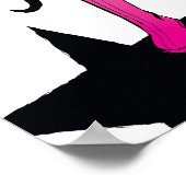 Wonder Woman Brush Typography Art Poster (Hoek)