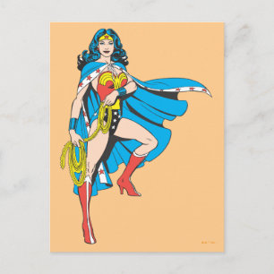 Wonder Woman Cape Briefkaart