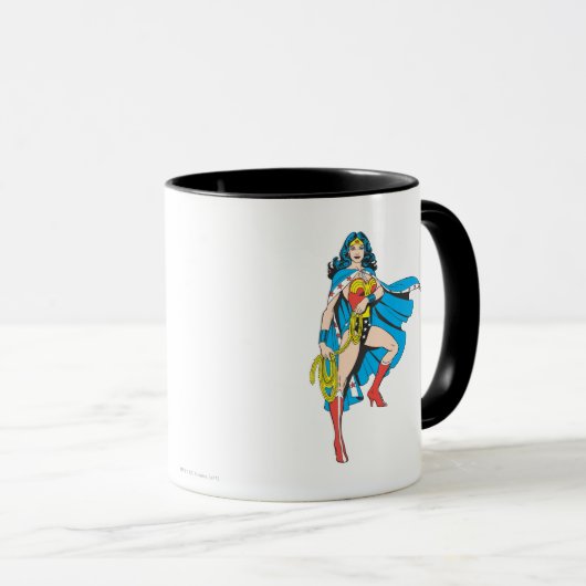 Wonder Woman Cape Mok (Voorkant rechts)