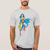 Wonder Woman Cape T-shirt (Voorkant)
