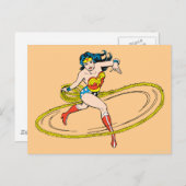 Wonder Woman circuleerde met Lasso Briefkaart (Voorkant / Achterkant)
