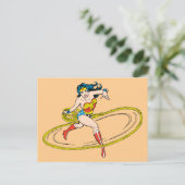 Wonder Woman circuleerde met Lasso Briefkaart (Staand voorkant)