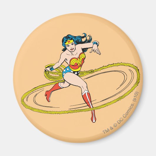 Wonder Woman circuleerde met Lasso Magneet (Voorkant)