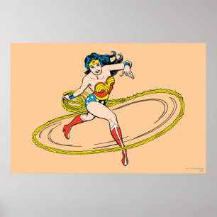 Wonder Woman circuleerde met Lasso Poster