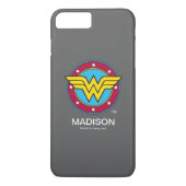 Wonder Woman | Cirkel en sterren Logo Case-Mate iPhone Case (Achterkant)