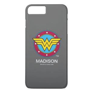 Wonder Woman   Cirkel en sterren Logo Case-Mate iPhone Case