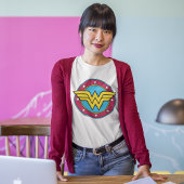 Wonder Woman | Cirkel en sterren Logo T-shirt