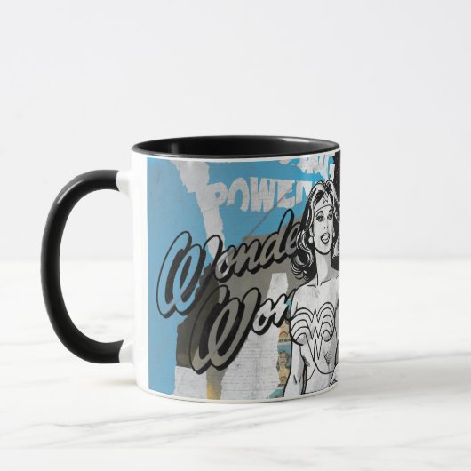 Wonder Woman Collage 2 Mok (Links)