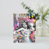 Wonder Woman Collage 3 Briefkaart (Staand voorkant)
