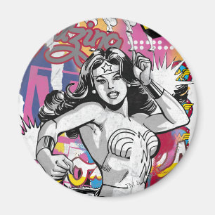 Wonder Woman Collage 3 Magneet