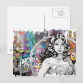 Wonder Woman Collage 6 Briefkaart (Voorkant / Achterkant)