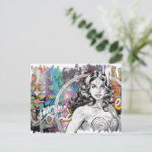 Wonder Woman Collage 6 Briefkaart (Staand voorkant)