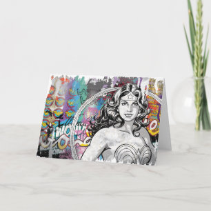 Wonder Woman Collage 6 Kaart