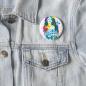 Wonder Woman Colorful 1 Ronde Button 5,7 Cm (In situ)