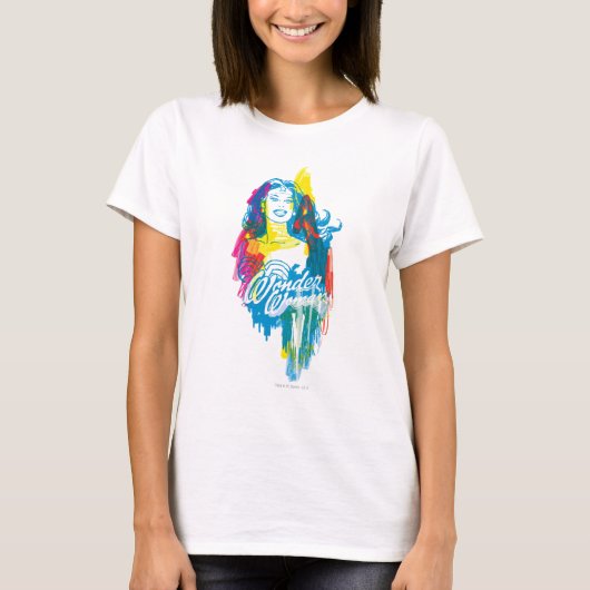 Wonder Woman Colorful 1 T-shirt (Voorkant)