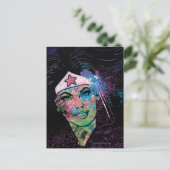 Wonder Woman Colorful Collage Briefkaart (Staand voorkant)